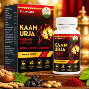 Kaam Urja – Ayurvedic Support for Men's Vitality, Stamina & Performance