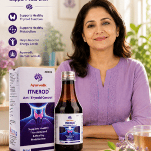 ITNEROD™ Anti-Thyroid Control Syrup Ayurvedic Herbal Formula for Thyroid Wellness & Healthy Metabolism