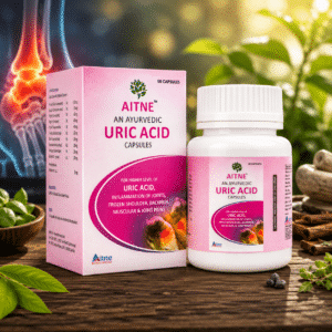 AITNE® Ayurvedic Uric Acid Capsules Herbal Support for Joint Comfort & Healthy Uric Acid Balance