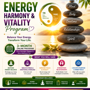 🌿 Energy Harmony & Vitality ✨ Balance • Recharge • Transform